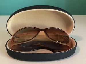 Linda Lundstrom LL-0557 braune Acryl Sonnenbrille Gestell & Etui - Bild 1 von 12