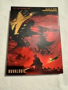 PC CD Sampler Play & Win Demo F-16 Multirole Fighter & Delta Force NEW Sealed - Picture 1 of 9