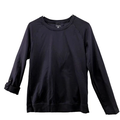 Sudadera ligera Lands' End para mujer XS manga enrollable pulóver púrpura Foto 1 de 4