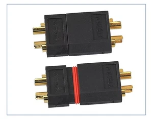 10 Black Male / Female Pair XT60W Waterproof Connectors Plugs Genuine AMASS *USA - Picture 1 of 5