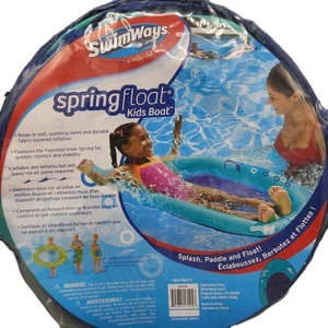 Swimways Springfloat Kids Boat NEW - Picture 1 of 5