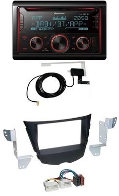 Pioneer 2DIN MP3 DAB USB CD Bluetooth Autoradio für Hyundai Veloster FS ab 2011 - Bild 1 von 4