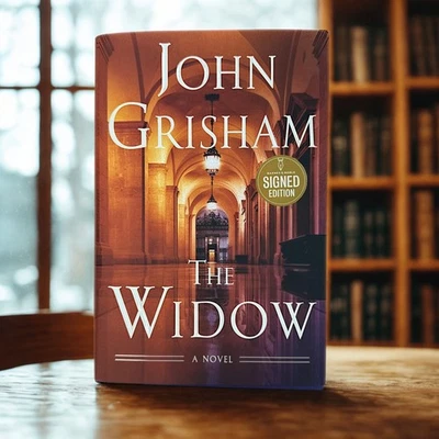 The Widow John Grisham Signed Hardcover 1st Edition Barnes & Noble Exclusive - Image 1 of 4