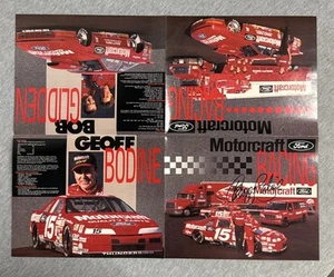 Geoff Bodine #15 NASCAR Motorcraft Bud Moore Engineering Racing 8” x 10” Poster - Picture 1 of 5