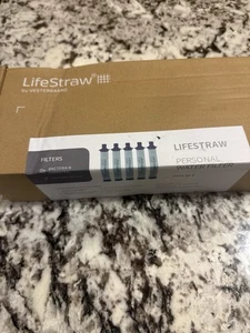 LifeStraw Persönliche Wasserfilter für Wandern Camping Reisen Notfall Neu 5er Pack. - Bild 1 von 3