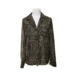 Love Stories x H&M, Pyjamahemd, Größe: M, Grün/Schwarz, Polyester, Leopard #vub - Bild 1 von 6