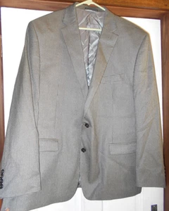 LAUREN Ralph Lauren Houndstooth Tweed Wool Cashmere Blazer Jacket LARGE XL 2X - Picture 1 of 8