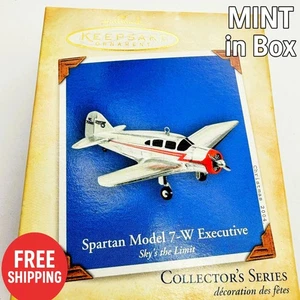 Hallmark 2004 Spartan Model 7-W Executive Airplane Ornament MIB Sky’s the Limit - Picture 1 of 4