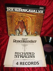 1969 UK NM 4 LP DECCA STEREO SET 418-21 Richard Strauss, Wiener Philharmoniker, - Picture 1 of 1