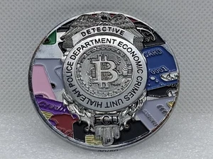 Hialeah Police Fraud Slayers Challenge Coin - Picture 1 of 3