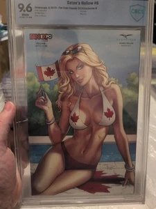 Satan’s Hollow #6 CBCS 9.6 Fan Expo Canada esclusivo 2016 raro - Foto 1 di 13