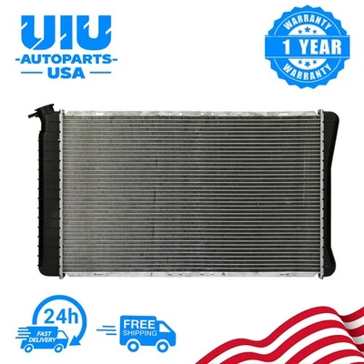 764 Aluminum AT Radiator for Oldsmobile 98 1988 1989 Delta 88 1988-1990 3.8 V6 Foto 1 de 4