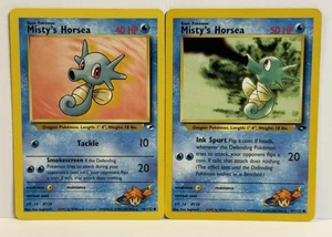 Pokemon TCG Misty’s Horsea 87/132 & Misty’s Horsea 86/132 - Picture 1 of 2