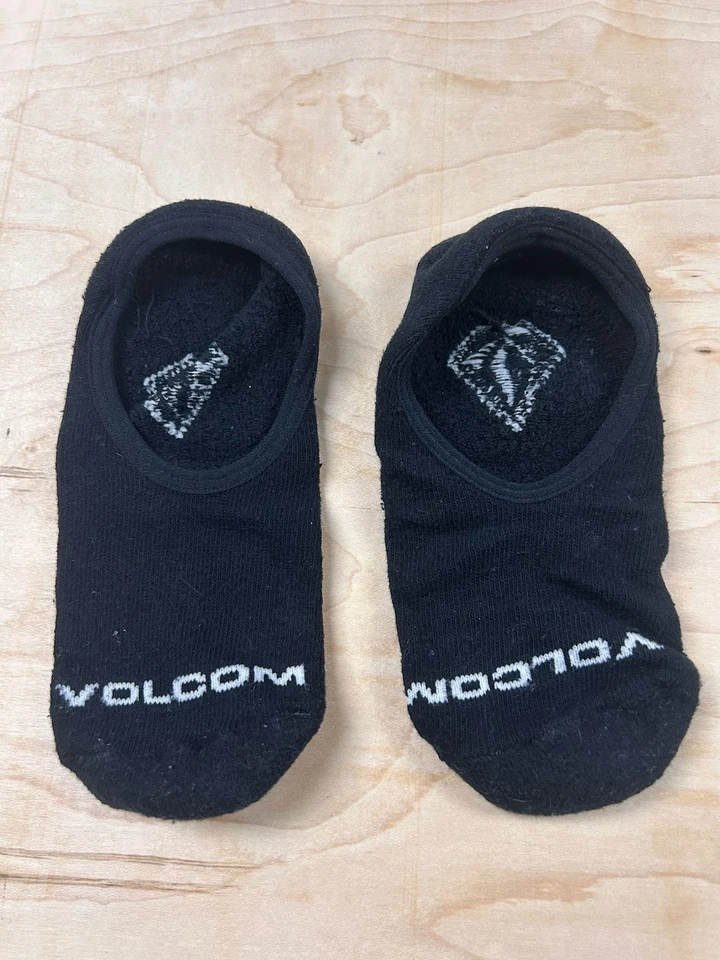 Volcom Black No Show Socks - See Measurements - Image 1 of 3