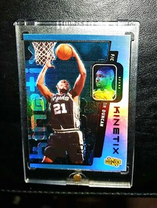 TIM DUNCAN UD IONIX KINETIX 2nd Year High End INSERT SPURS HOF - Picture 1 of 3