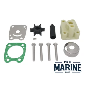 Water Pump Impeller Kit Yamaha 4hp 2 Str Outboard 4AC '6e0' 4AS '6e1' 4A 6e2 - Picture 1 of 7