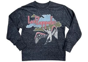 Rowdy Sprout Led Zeppelin Icarus Tri-Blend L/S T-Shirt Kids Sizes 4T - 18 Years - Picture 1 of 2