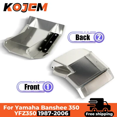 Protector de placa de deslizamiento de brazo oscilante KOJEM para Yamaha Banshee YFZ350 1987-2005 2006 Foto 1 de 4