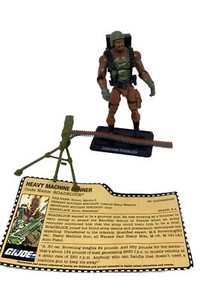 2007 G.I. Joe 25th Anniversary Roadblock V16 4" Figure 100% Complete Free Ship