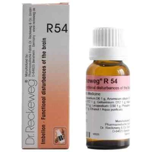 Dr. Reckeweg R54 Drops 22ml x 1 | Memory Focus Concentration Support | Free ship - Picture 1 of 5