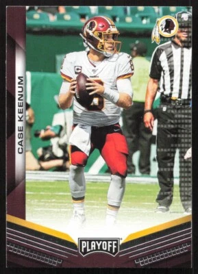 2019 Panini Playoff Case Keenum Washington Redskins #110 - Image 1 of 2