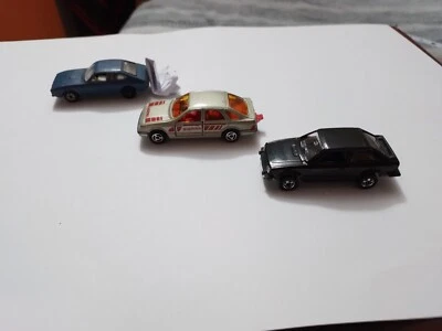 Set 3 Pz Mini Collezione Modellini Ford Anni 80 Come Foto - Immagine 1 di 4