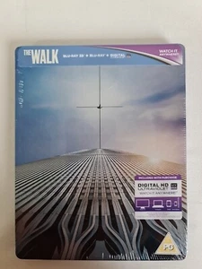 THE WALK 3D & 2D BLU-RAY STEELBOOK BRAND NEW, LOOSE DISC'S - Picture 1 of 12