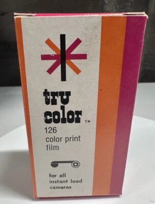 Cartucho de película de impresión en color TRU COLOR 12 exposición 126 caducado 10-1975 Foto 1 de 4