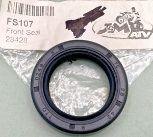 QTY 2  NEW REPLACES J&M ATV FS107 FRONT SEAL 28428 - Picture 1 of 3