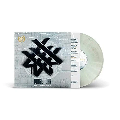 Wage War - BLUEPRINTS - Seafoam Green Marble Color Vinyl LP - NEW & SEALED!! Foto 1 de 1