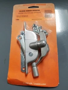 Prime-Line Products 1761 Operatore a bocchetta, manovella centrale, finitura alluminio - LOTTO DI 4 - Foto 1 di 2