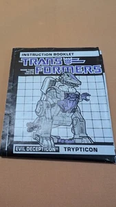 Vintage G1 Trypticon Manual - Picture 1 of 1