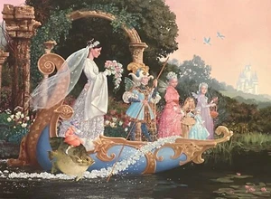 The Bride - James Christensen signed: Reduced Price for Cracked Border - Picture 1 of 6