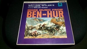 Vintage Vinyl Miklos Rozsa*, Erich Kloss ~More Music From Ben-Hur~#MGMC857~ VG - Picture 1 of 4