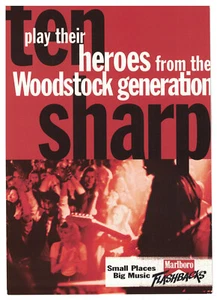 Marlboro Flashbacks Unused Dutch Rack Card Free Card Advertising Postcard #3 - Picture 1 of 2