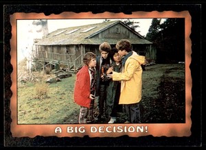 1985 Topps THE GOONIES A BIG DECISION #18