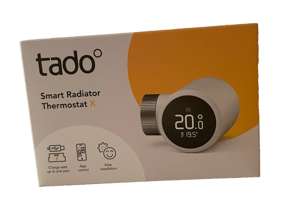 TADO Smartes Heizkörperthermostat - Weiß