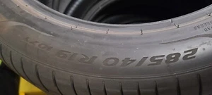 Original Tesla 19" Model S OEM Tires With 1,000 Miles 2024 2023 2022 2021 - Picture 1 of 10