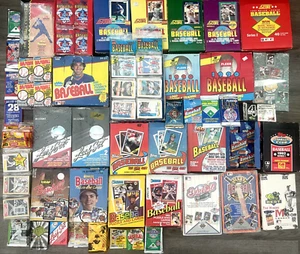 🔥 300 Unopened Baseball Cards in Sealed PACKS Vintage 80's 90's 2000's MLB 🔥 - Picture 1 of 8