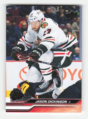 2023-24 Upper Deck #289 Jason Dickinson - Image 1 of 2