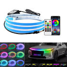 Smart Phone App Remote Control Bonnet LED Light Strip Multicolor IP65 Waterproof
