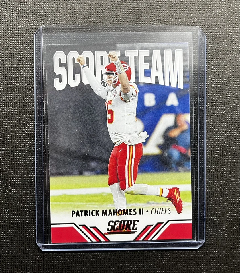 Patrick Mahomes II 🔥🔥🔥  2021 Panini Score Team #ST1 - Kansas City Chiefs 🔥🔥 - Image 1 of 3