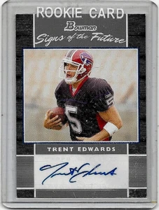 TRENT EDWARDS 2007 BOWMAN SIGN OF THE FUTURE CERTIFIED AUTOGRAPH - ROOKIE - Picture 1 of 1