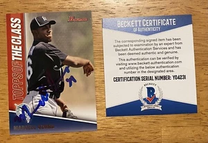 Marcell Ozuna signierte 2011 Bowman Topps der Klasse Karte #TC15 Beckett BAS Zertifikat - Bild 1 von 1