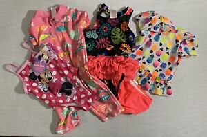 Lot Of 4 Swimsuits Size 12 Months