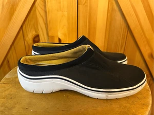 KEDS Clean Mule Clogs Slip-on Black Nylon Canvas Sneakers Comfort Shoes 6 - Picture 1 of 8