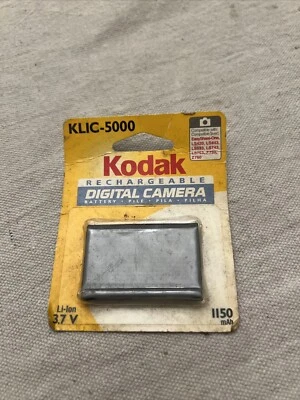 Kodak KLIC-5000 1050mAh 3.7V 可再充电电池 — 第 1/3 张图片