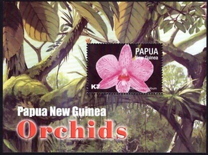 2004 PNG PAPUA NEW GUINEA Orchids Of PNG K7 Mini Sheet MNH, Clean & Fresh - Bild 1 von 1