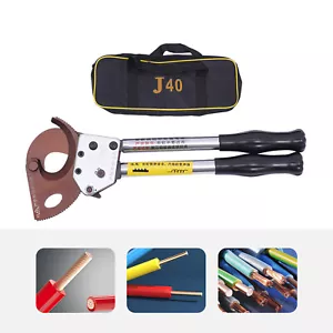 Ratsche Kabelschere Kabelschneider Kabel Schneider Schere Ratschenschneider DHL - Bild 1 von 18