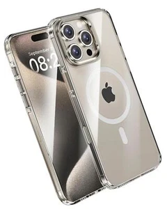 for iPhone 16 Pro Max Case, MagSafe Compatible, Clear Slim Phone Case - Picture 1 of 6